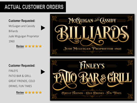 Custom Quote Sign