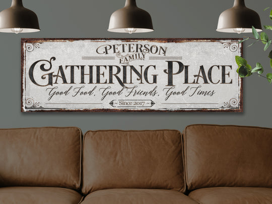 The Gathering Place Sign