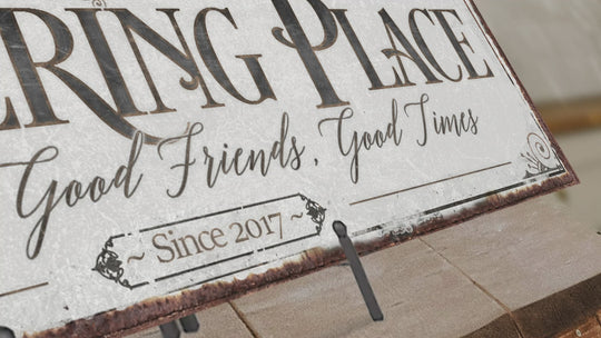 The Gathering Place Sign