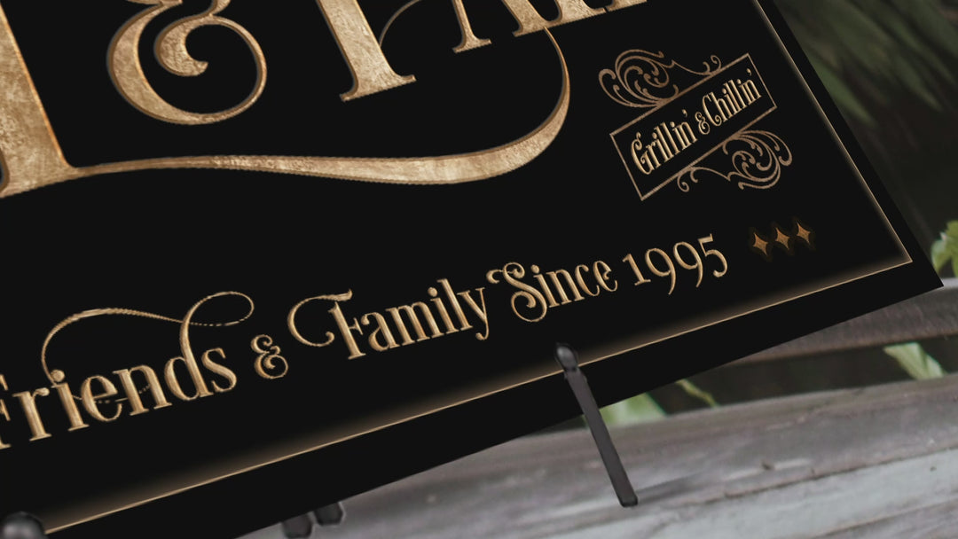 Personalized Pool & Patio Sign