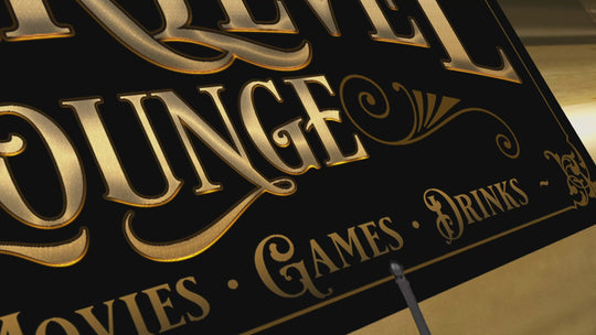 Lower Level Bar Sign - Personalized