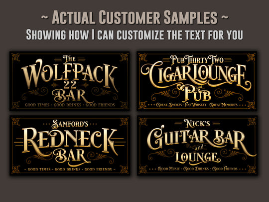 Custom Cigar Bar Sign, Cigar Accessories, Man Cave Home Decor, Personalized Garage Sign