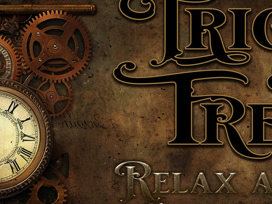 Steampunk Halloween Sign | Steampunk Trick and Treats | Trick or Treat Steampunk | Humorous Halloween Sign | Creepy Halloween Sign
