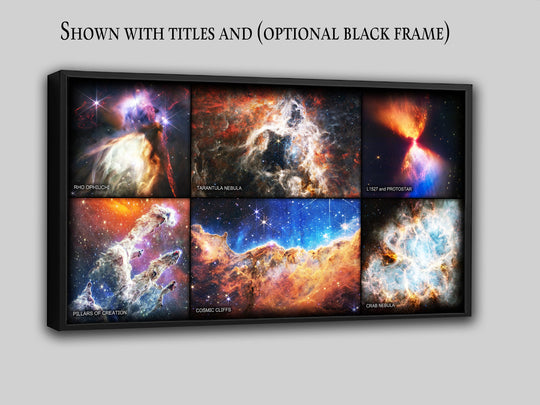 James Webb Telescope Images | James Webb Signs | James Webb Pictures On Canvas | James Webb Images on Canvas | Very Large James Webb Canvas