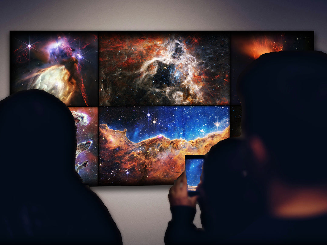 James Webb Telescope Images | James Webb Signs | James Webb Pictures On Canvas | James Webb Images on Canvas | Very Large James Webb Canvas