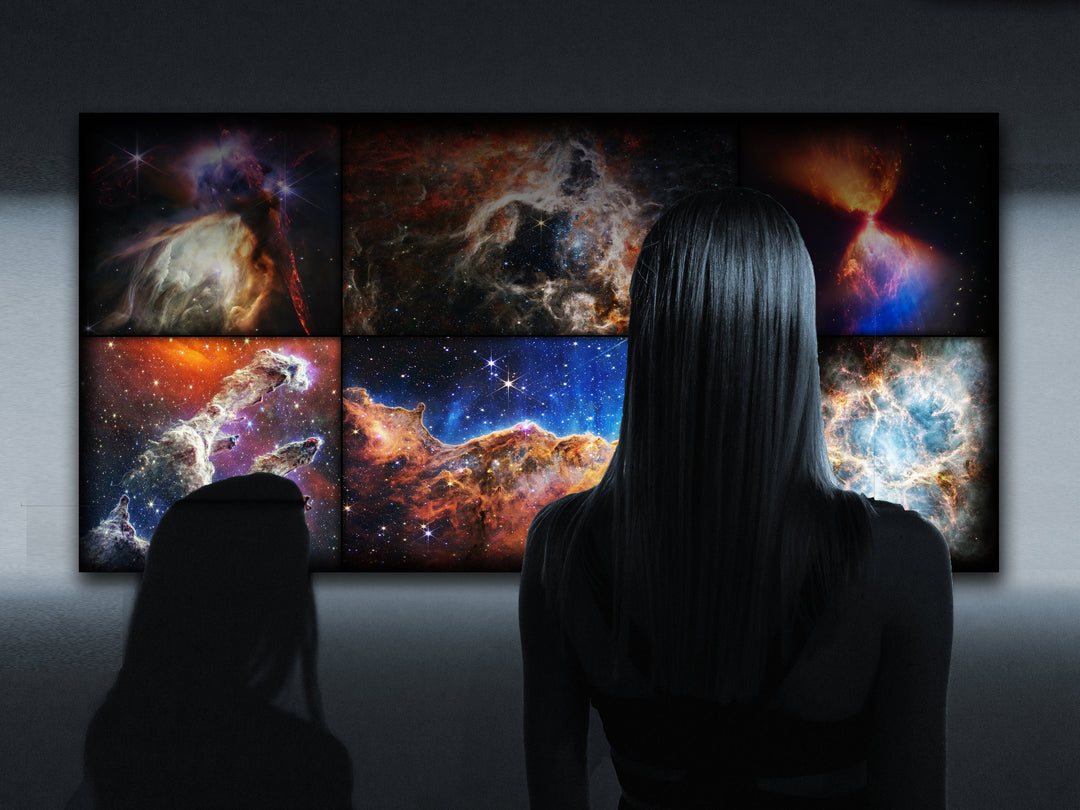 James Webb Telescope Images | James Webb Signs | James Webb Pictures On Canvas | James Webb Images on Canvas | Very Large James Webb Canvas