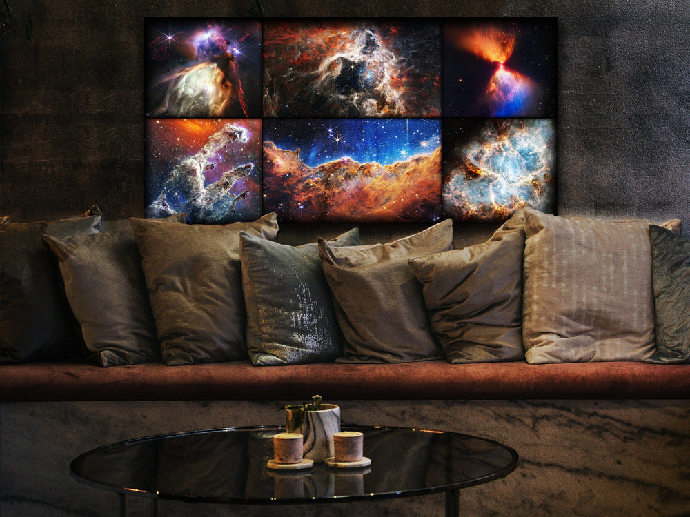 James Webb Telescope Images | James Webb Signs | James Webb Pictures On Canvas | James Webb Images on Canvas | Very Large James Webb Canvas