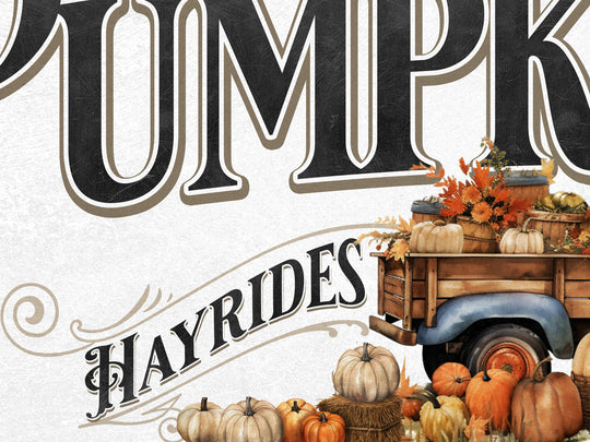 Pumpkin Farm Sign | Farmhouse Pumpkin Sign | Personalized Fall Sign | Autumn Sign | Custom Family Name Fall Sign | Autumn Pumpkin Decor