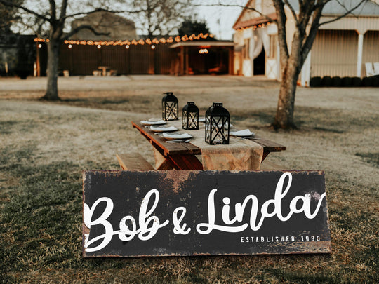 Family Name Sign, Personalized Family Name Sign, Custom Family Name Sign, Farmhouse Font Sign, Large Family Name Sign