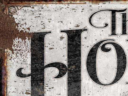 Homestead Sign with Custom Family Name and Established Date | Modern Farmhouse Wall Decor on Aluminum Sign | Vintage Rust Wall Art