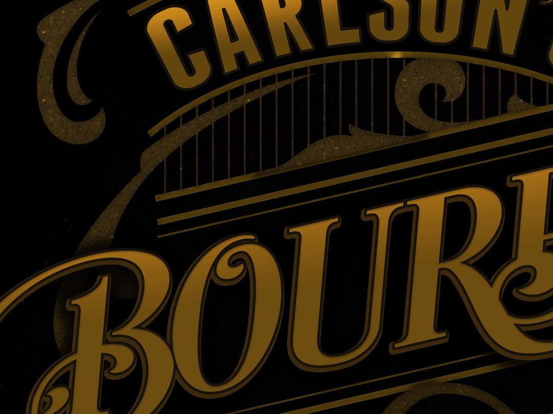 Personalized Bourbon Bar Sign | Bourbon Bar Cigar Sign | Bourbon and Cigars Sign | Rustic Bourbon Sign | Vintage Bourbon Bar Sign