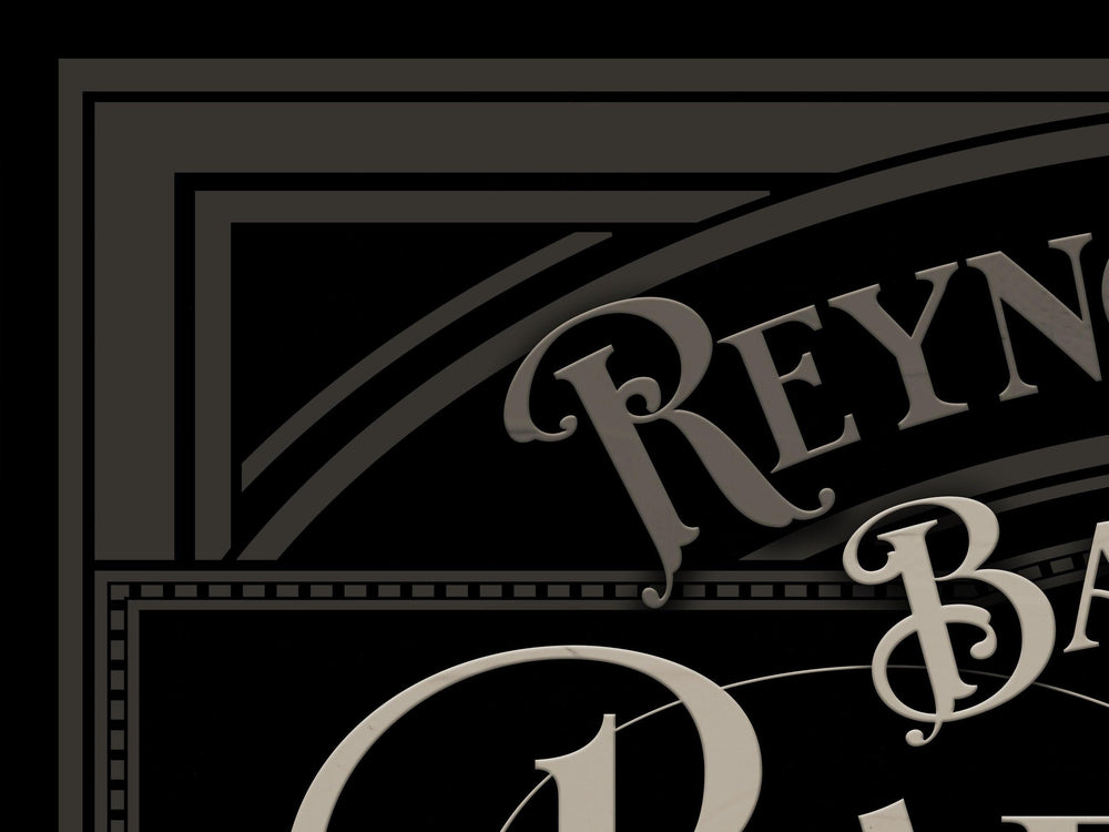 Backyard Bar & Grill | Backyard Bar Sign | Family Name Decor | Personalized Bar Sign | Modern Farmhouse | Large Metal Sign