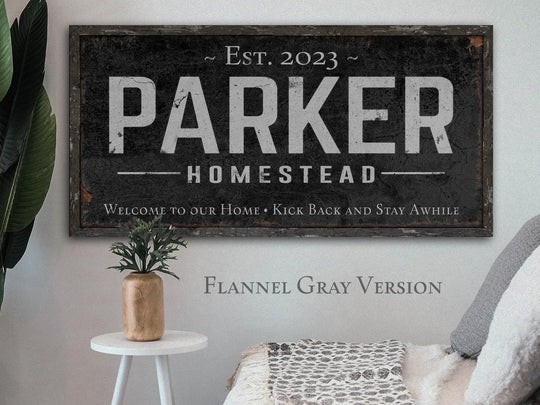 Custom Family Name Sign, Personalized Homestead Sign, Last Name Est Date Sign, Modern Farmhouse Personalized Sign