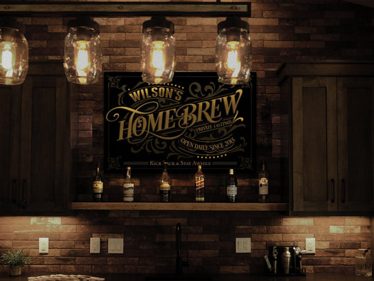 Homebrewing Sign | Custom Home Brew Bar Sign | Beer Tastings Sign | Vintage Beer Sign | Homebrew Sign | Distressed Beer Sign