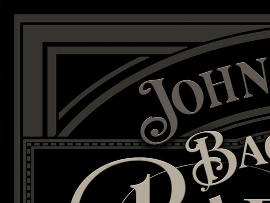 Back Porch Bar & Grill | Back Porch Bar Sign | Family Name Decor | Personalized Bar Sign | Modern Farmhouse | Large Metal Sign