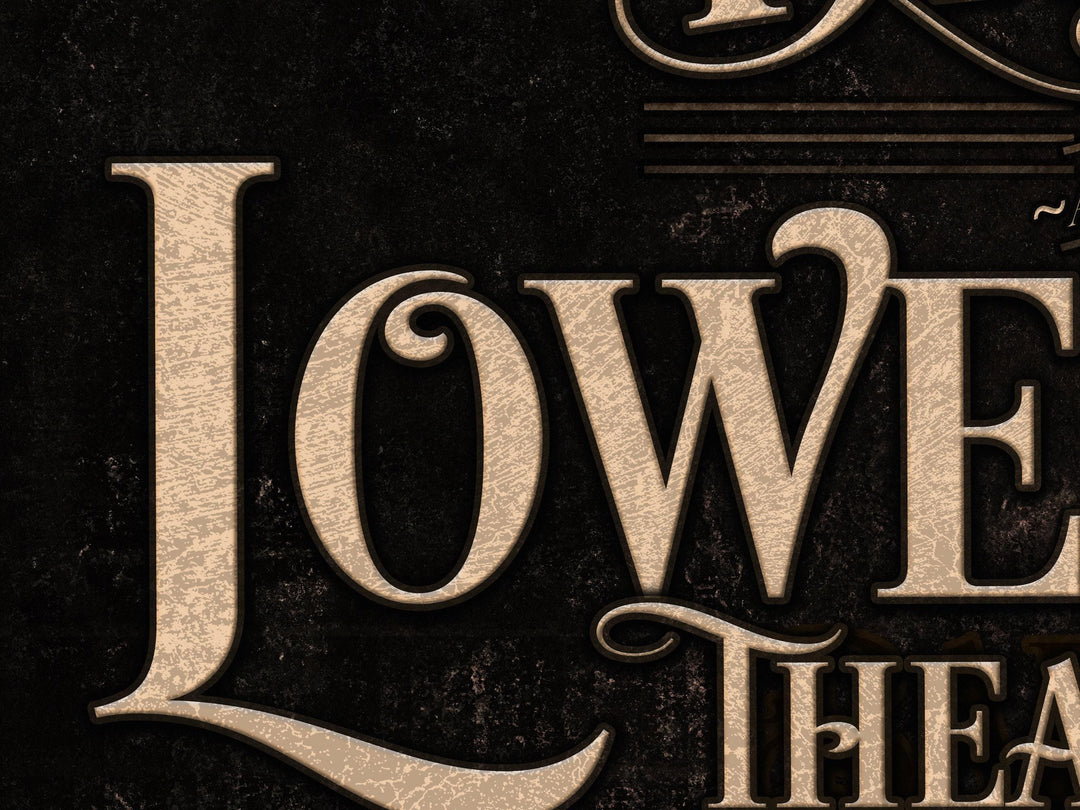 Lower Level Bar Sign | Home Theater Sign | Theater Lounge Sign | Home Theater Sign | Last Name Lounge Sign