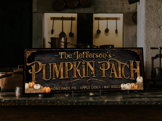 Pumpkin Patch Sign, Pumpkin Farm Sign, Vintage Pumpkin Sign, Custom Autumn Sign, Custom Pumkin Sign, Oversized Pumpkin Patch Sign