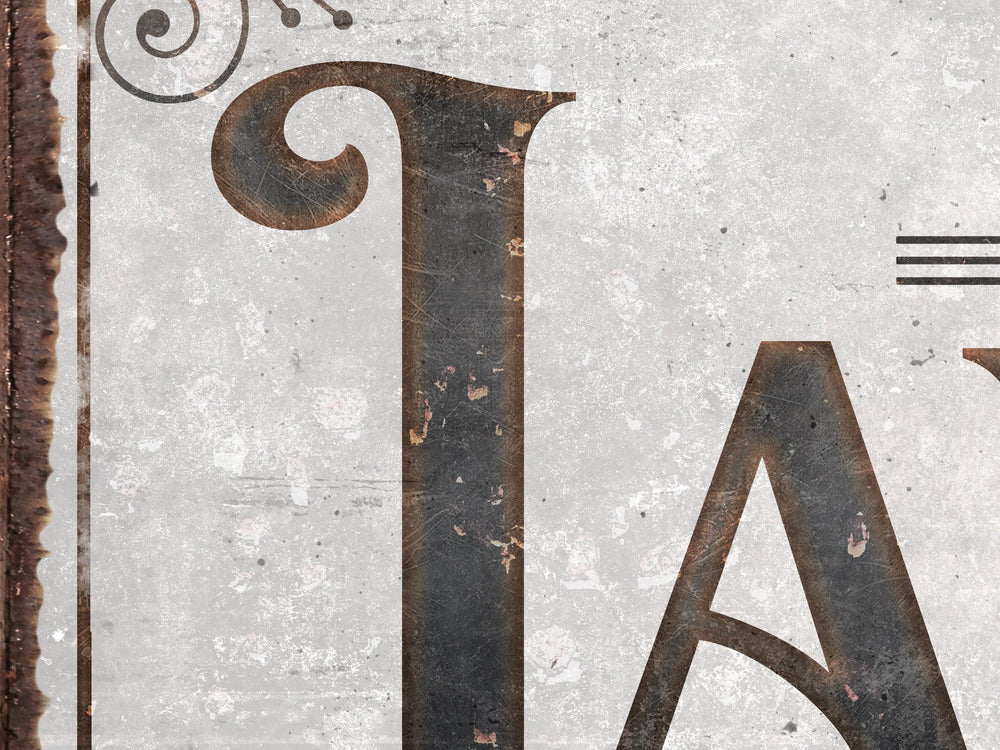 Laundry Room Decor | Narrow Laundry Sign | Laundry Room Sign | Laundry Decor | Farmhouse Laundry | Laundry Wall Decor | Family Name sign