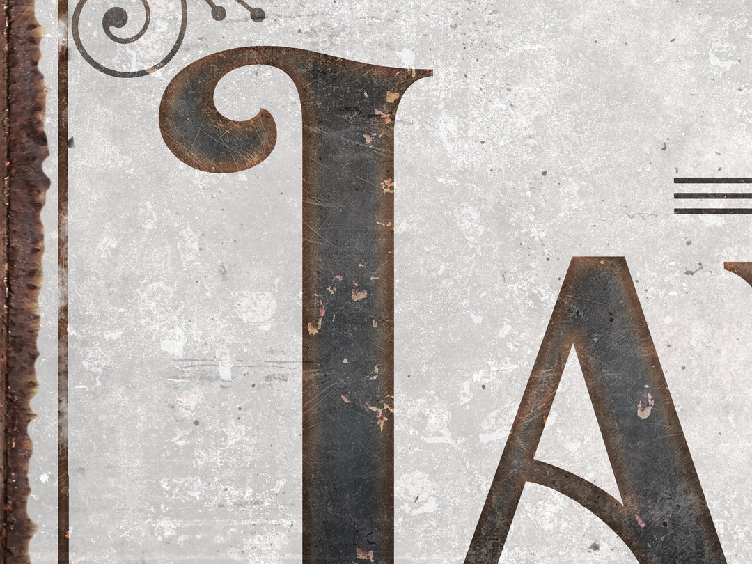 Laundry Room Decor | Narrow Laundry Sign | Laundry Room Sign | Laundry Decor | Farmhouse Laundry | Laundry Wall Decor | Family Name sign