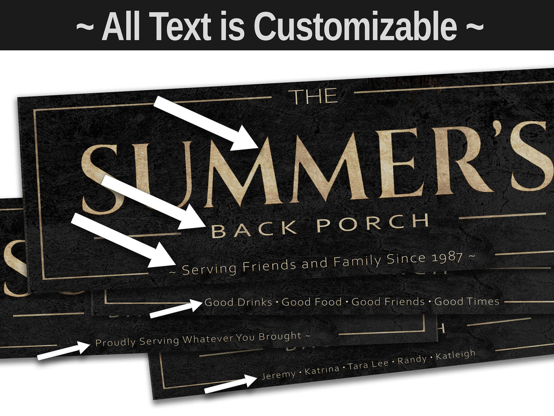 Personalized Cabana Sign, Patio Cabana Sign, Lake Cabana Sign, Beach Cabana Sign, Custom Name Cabana Sign
