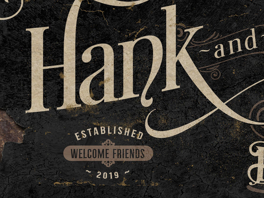 Vintage Speakeasy Bar Sign - Metal or Canvas | Custom Speakeasy Bar Sign | Farmhouse Sign | Speakeasy Bar Decor | Custom Bar Sign