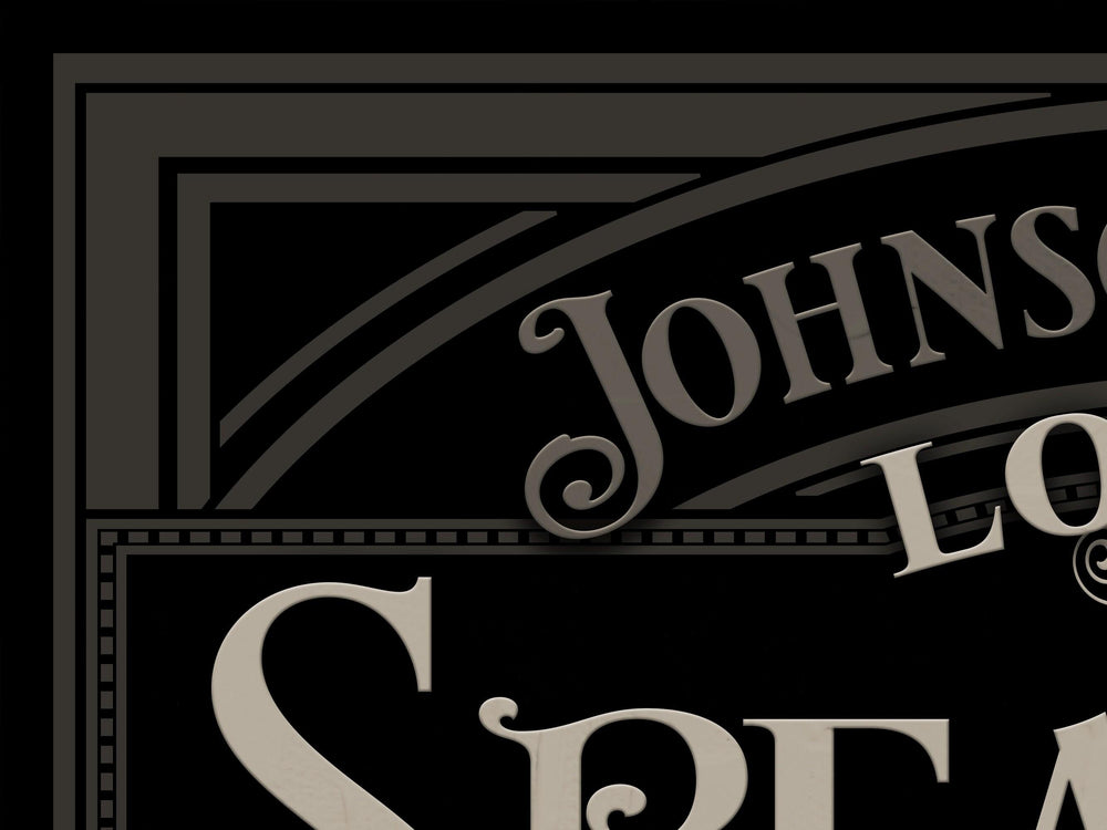Family Name Lounge Sign | Custom Speakeasy Sign | Family Bar Sign | Family Name Sign | Personalized Bar Sign | Vintage Sign | Metal Sign