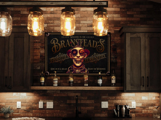 Steampunk | Steampunk Decor | Steampunk Personalized with Last Name | Steampunk Wall Art | Steampunk Wall Decor | Steampunk Game Room