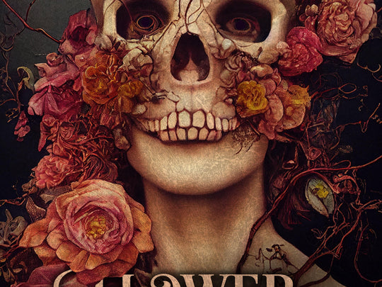 Sugar Skull | Skull Decor Sign | Spring Sign | Sugar Skull Sign | Flower Sign | Springtime Sign | Metal Print