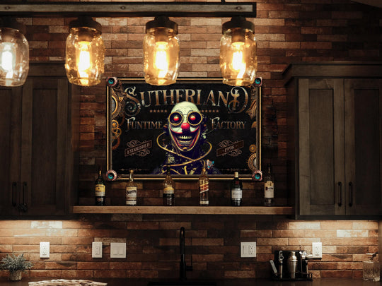 Steampunk | Steampunk Decor | Steampunk Art | Steampunk Wall Art | Steampunk Wall Decor | Steampunk Game Room | Metal Print