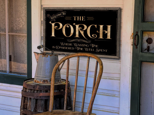 Farmhouse Porch Sign