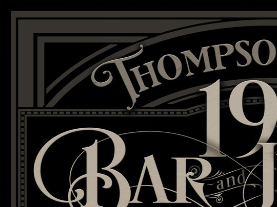 19th Hole Bar Sign 2 | Personalized 19th Hole Sign | Golf Sign Style Two | Aluminum Golf Sign | Golf Lounge Sign | Metal Print