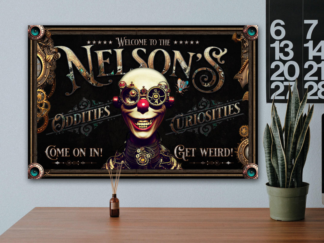 Steampunk | Steampunk Decor | Steampunk Art | Steampunk Wall Art | Steampunk Wall Decor | Steampunk Game Room | Metal Print