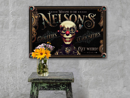 Steampunk | Steampunk Decor | Steampunk Art | Steampunk Wall Art | Steampunk Wall Decor | Steampunk Game Room | Metal Print