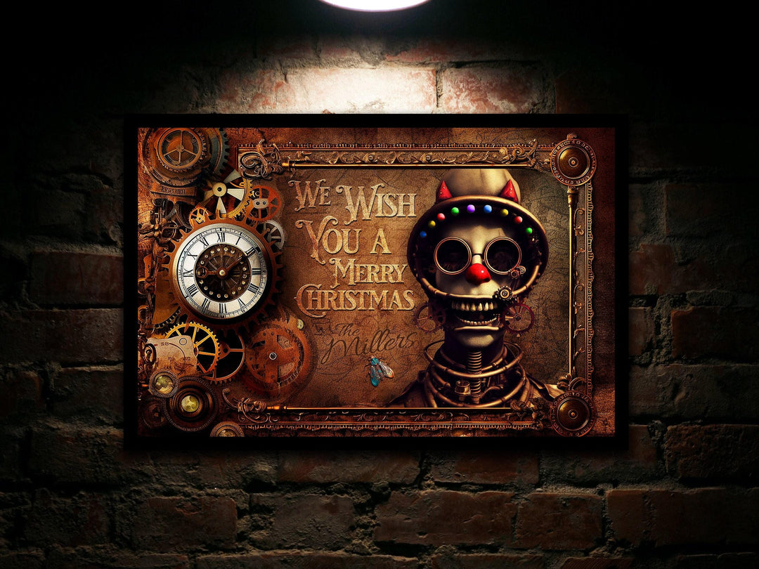 Steampunk | Custom Steampunk Decor | Steampunk Metal Wall Art | Personalized Family Name Sign | Steampunk Wall Decor | Steampunk Metal Sign