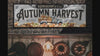 Autumn Harvest Sign | Personalized Family Name Pumpkin | Farmhouse Wall Decor | Large Vintage Autumn Harvest Sign | Pumpkin Farm Decor