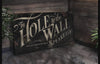 Personalized Speakeasy Bar Sign, Hole in The Wall Bar Sign,  Primitive Speakeasy Sign, Minimal Bar Sign, Family Name Bar Sign, Large Canvas