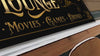 Personalized Lower Level Sign, Personalized Bar Sign, Basement Bar, TV or Movie Room, Decor for Basement, Canvas or Metal Art, Gift Ideas
