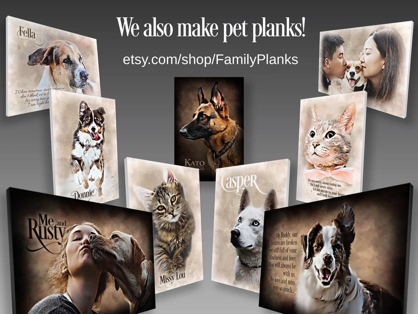 Alien Movie Poster with Custom Dog Poster as a Space Dog Movie Poster making a Funny Pet Portrait on a Custom Movie Poster for Funny Gifts