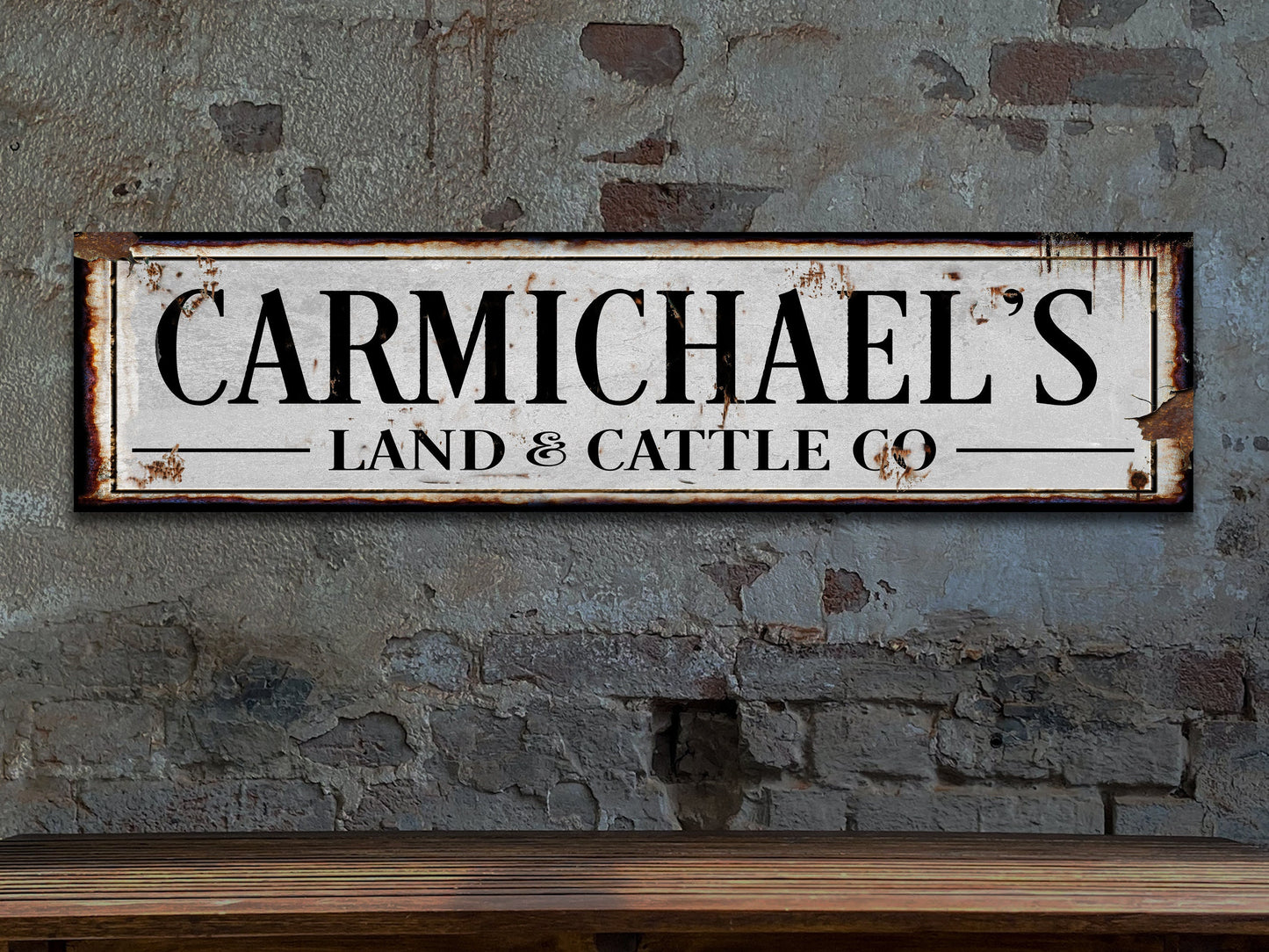 Farm Sign | Ranch Sign | Cattle Sign | Farmhouse Sign | Ranch House Plans | Farm Wall Decor | Distressed Sign