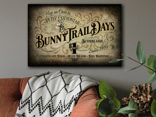Easter Sign | Easter Decor  | Easter Bunny | Last Name Easter Sign | Easter Bunny Decor | Custom Easter Sign | Modern Farmhouse Easter Sign