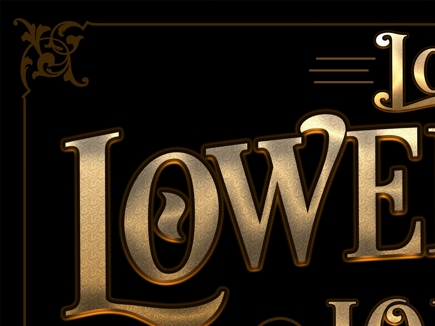 Lower Level Bar Sign | Personalized Bar Sign | Lower Level Sign | Man Cave Decor | Man Cave Sign