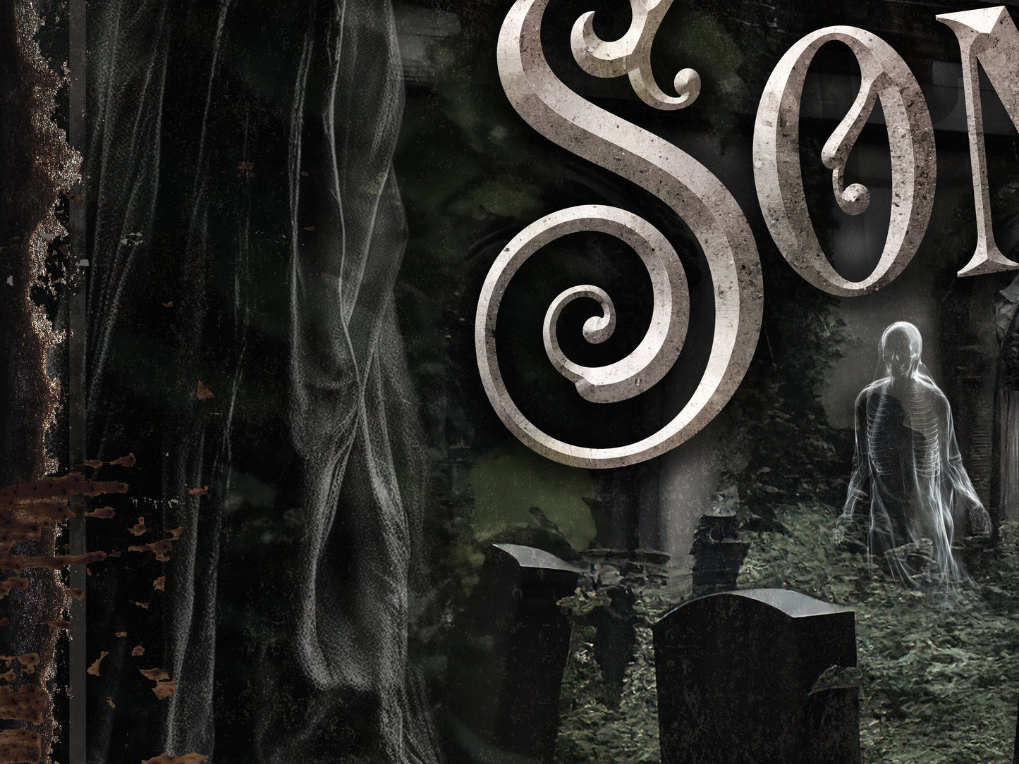 Something Wicked Halloween Sign | Ghostly Halloween Sign | Halloween Ghost Sign | Scary Halloween Sign | Outdoor or Indoor Halloween Sign